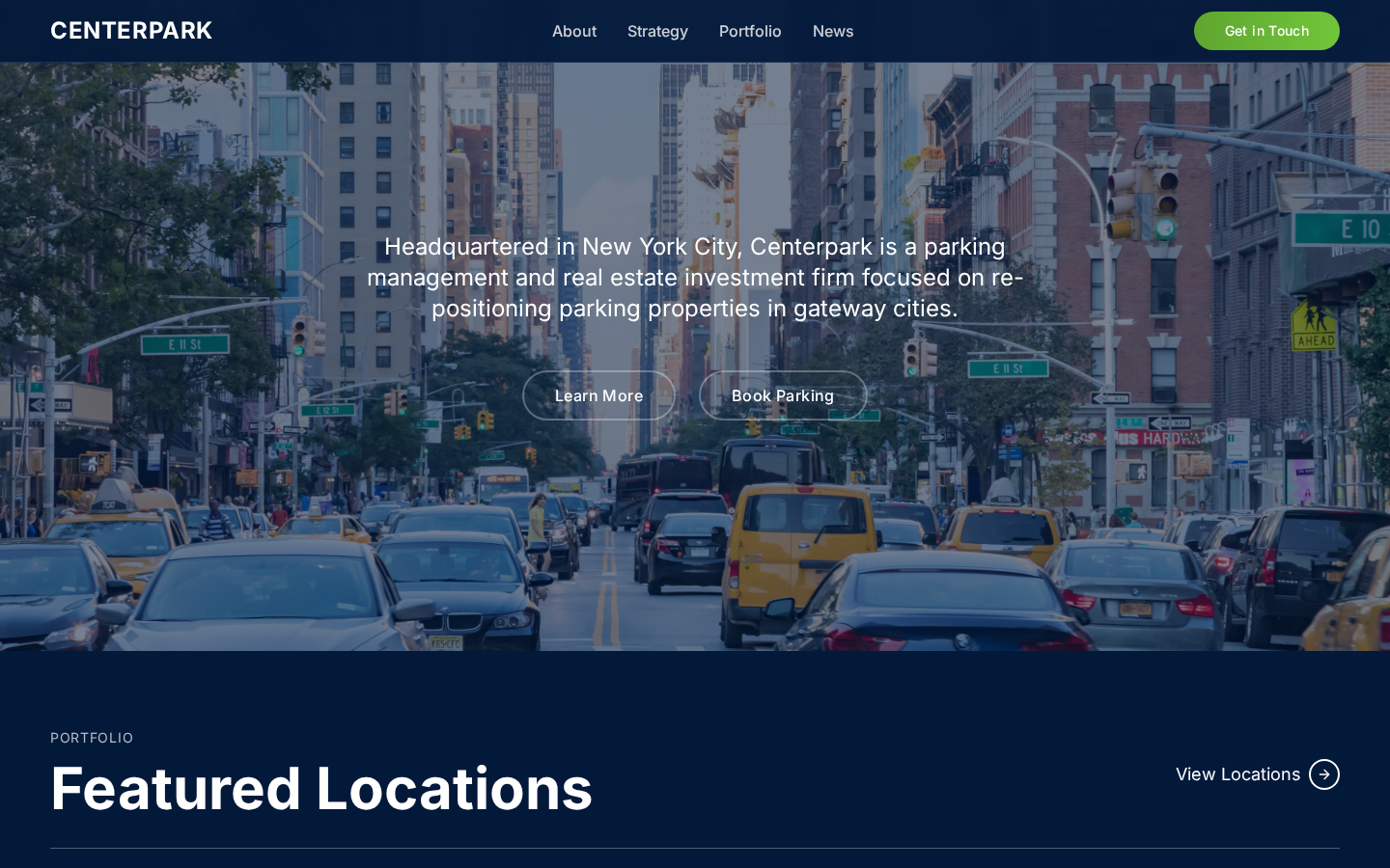 Centerpark Element website